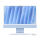 Komputer All In One Apple iMac 24 M4/24GB/1TB/MacOS Retina 4,5K Niebieski 10R GPU Nano
